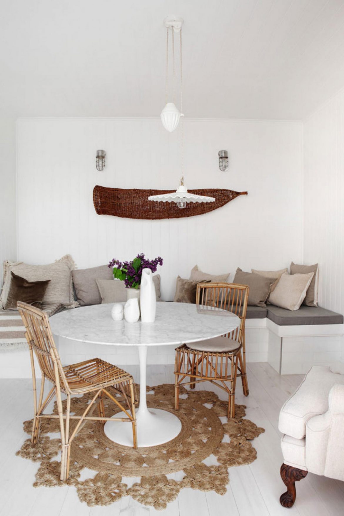 Le style brocante chic et bord de mer de Kara Rosenlund - Turbulences Déco