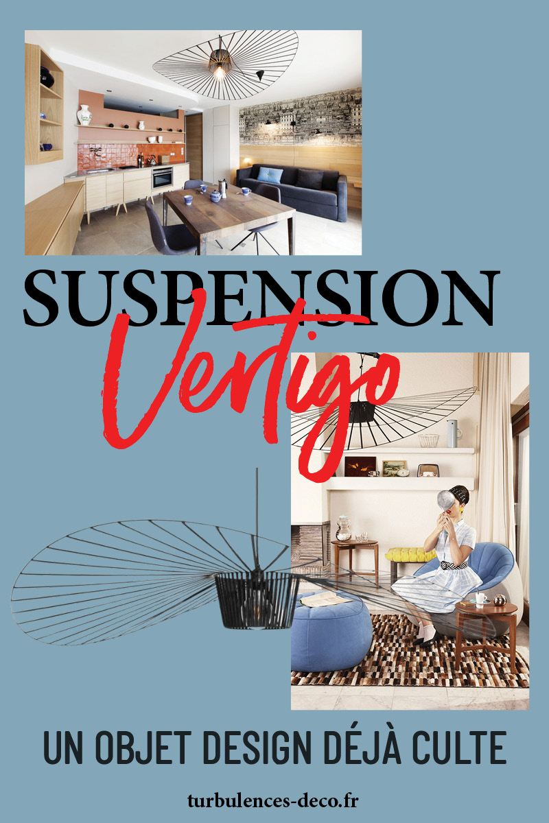 La suspension Vertigo, objet design déjà culte à retrouver sur Turbulences Déco