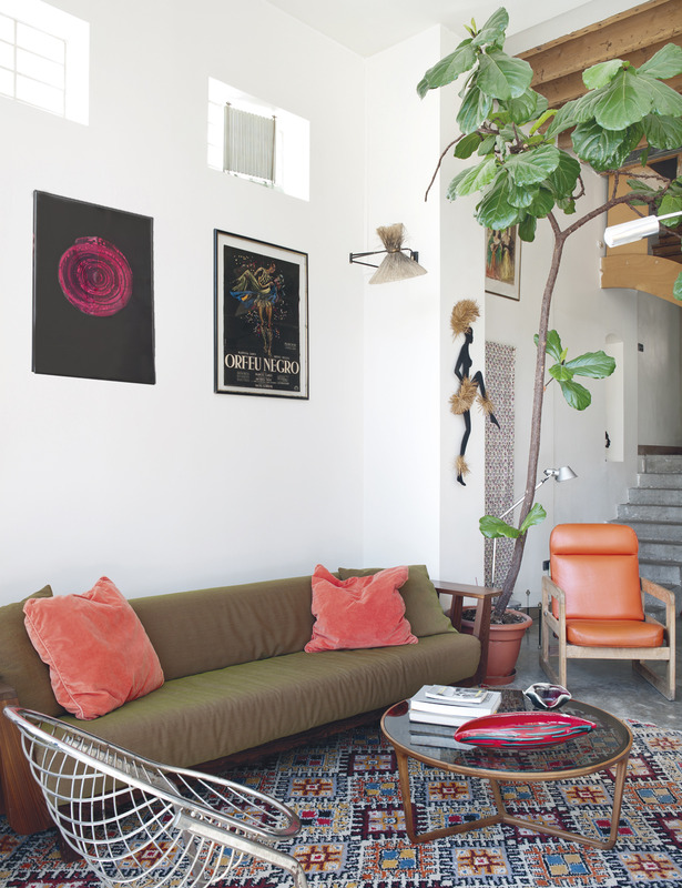 Le loft boho chic de Corine Abitbol à Montreuil