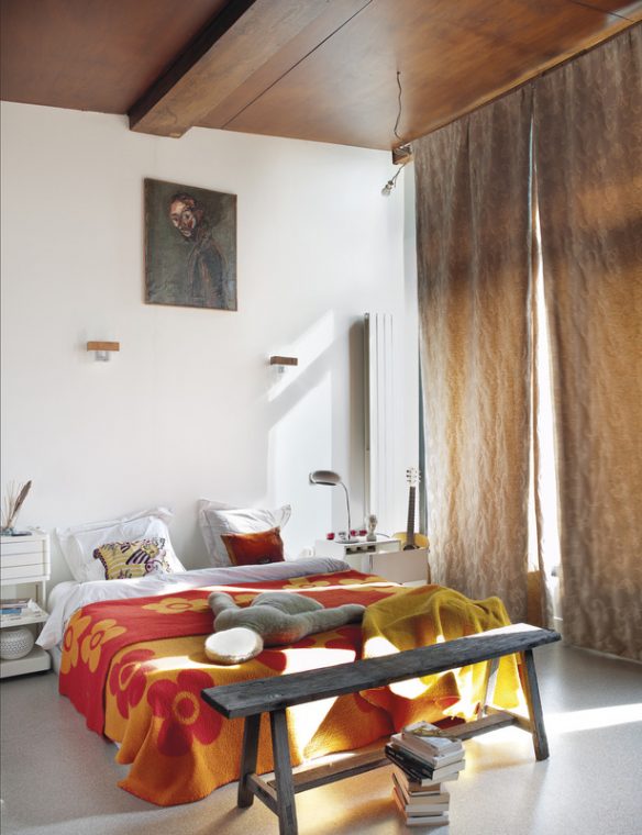 Le loft boho chic de Corine Abitbol à Montreuil Le loft boho chic de Corine Abitbol à Montreuil