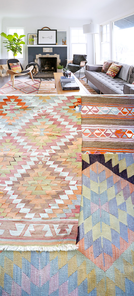 [ Idée déco : Superposer des tapis ] Silverlake Residence by Natalie Myers project