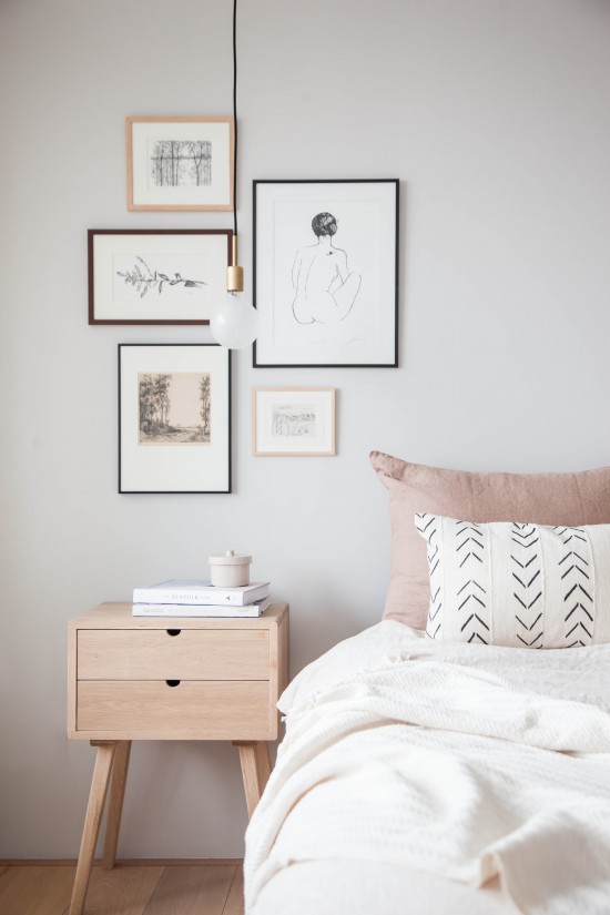 Du rose blush dans ma déco || Holly Backer room