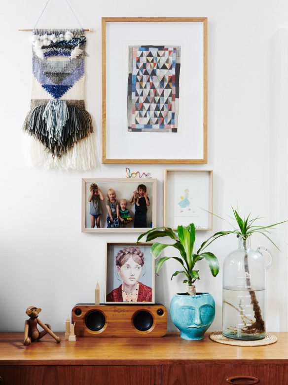 Un tissage mural dans ma déco || L'intérieur d'Ineke Hutter and family via thedesignfiles Un tissage mural dans ma déco || L'intérieur d'Ineke Hutter and family via thedesignfiles