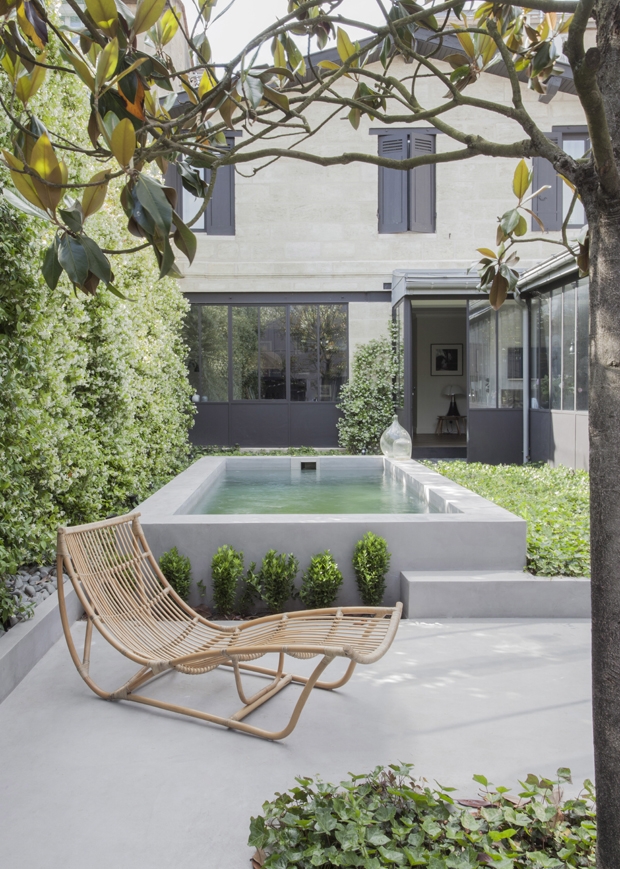 Autour de la piscine - Maison à Bordeaux