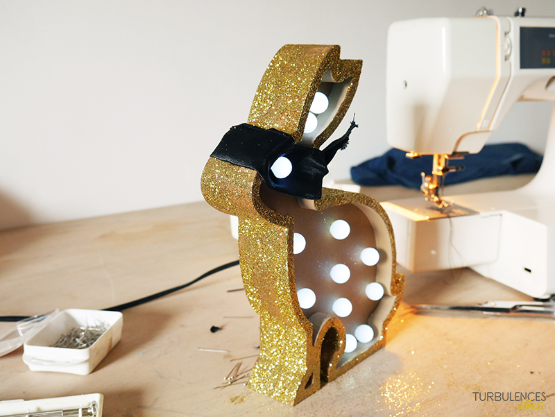 DIY Customiser une lampe Lapin - Turbulences Déco