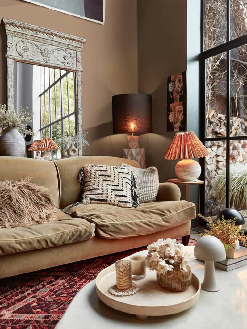 L'intérieur d'Abigail Ahern à Londres qui aime travailler les textures L'intérieur d'Abigail Ahern à Londres qui aime travailler les textures