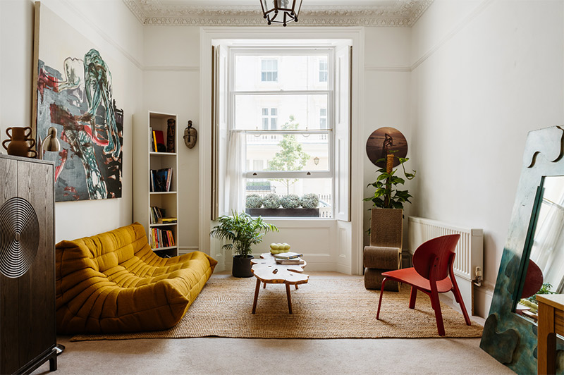 Un intérieur texturé à Londres Un intérieur texturé à Londres