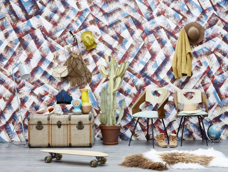 Papier-peint Bien fait – Boheme wood