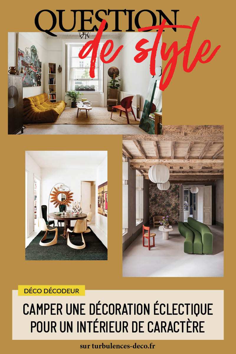 Camper une décoration éclectique pour un intérieur de caractère, un article à retrouver sur Turbulences Déco Camper une décoration éclectique pour un intérieur de caractère, un article à retrouver sur Turbulences Déco