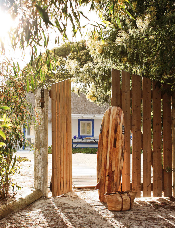 La maison de Pequenina Rodrigues à Comporta : façon cabanon de pêcheur bohème