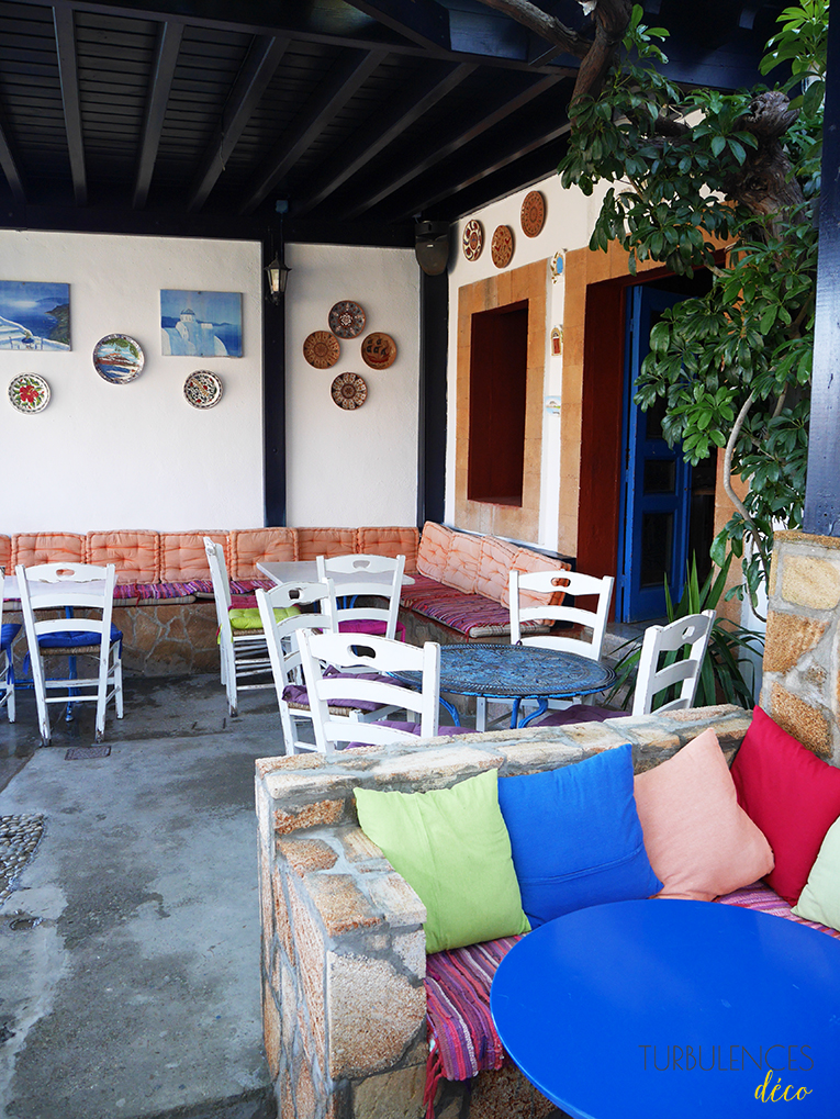 Voyage à Rhodes - Visite de Lindos - Le Rainbird café || Turbulences déco