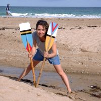 DIY : Décorer des rames avec des motifs géométriques et colorés DIY-Pagaie-peinte_Turbulences-Deco_7