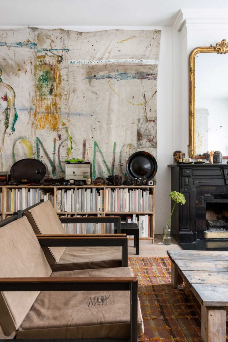 Un intérieur bohème à Amsterdam