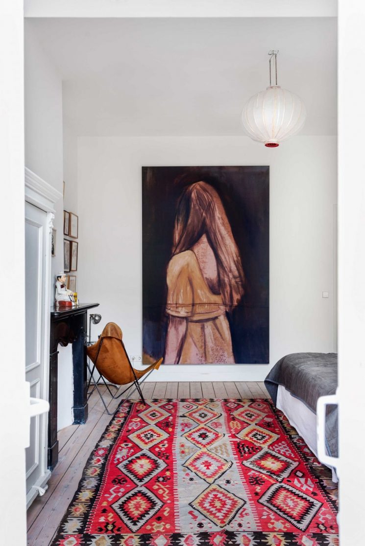 Un intérieur bohème à Amsterdam