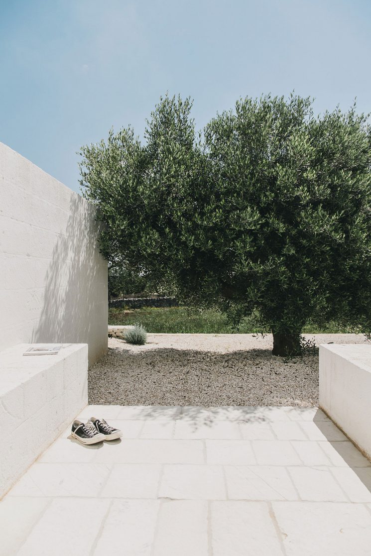 Une déco dépouillée dans les Pouilles : la Masseria Moroseta