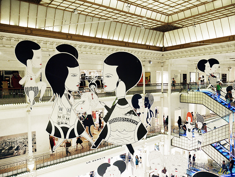 Paris s'invite au Bon Marché - Turbulences Déco