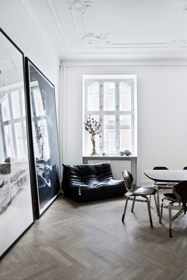 Cultissime canapé Togo Ligne Roset | Busks Copenhague appartement