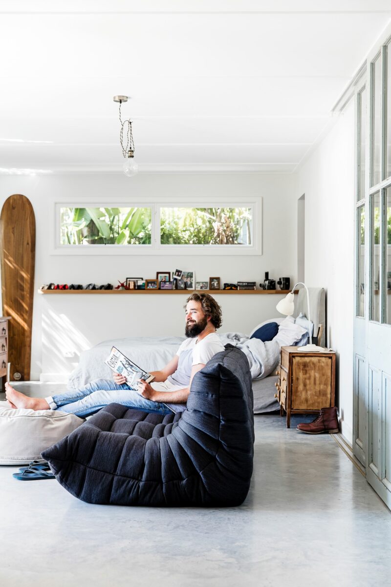 Cultissime canapé Togo Ligne Roset | Deb Bibby Pittwater beach shack Cultissime canapé Togo Ligne Roset | Deb Bibby Pittwater beach shack