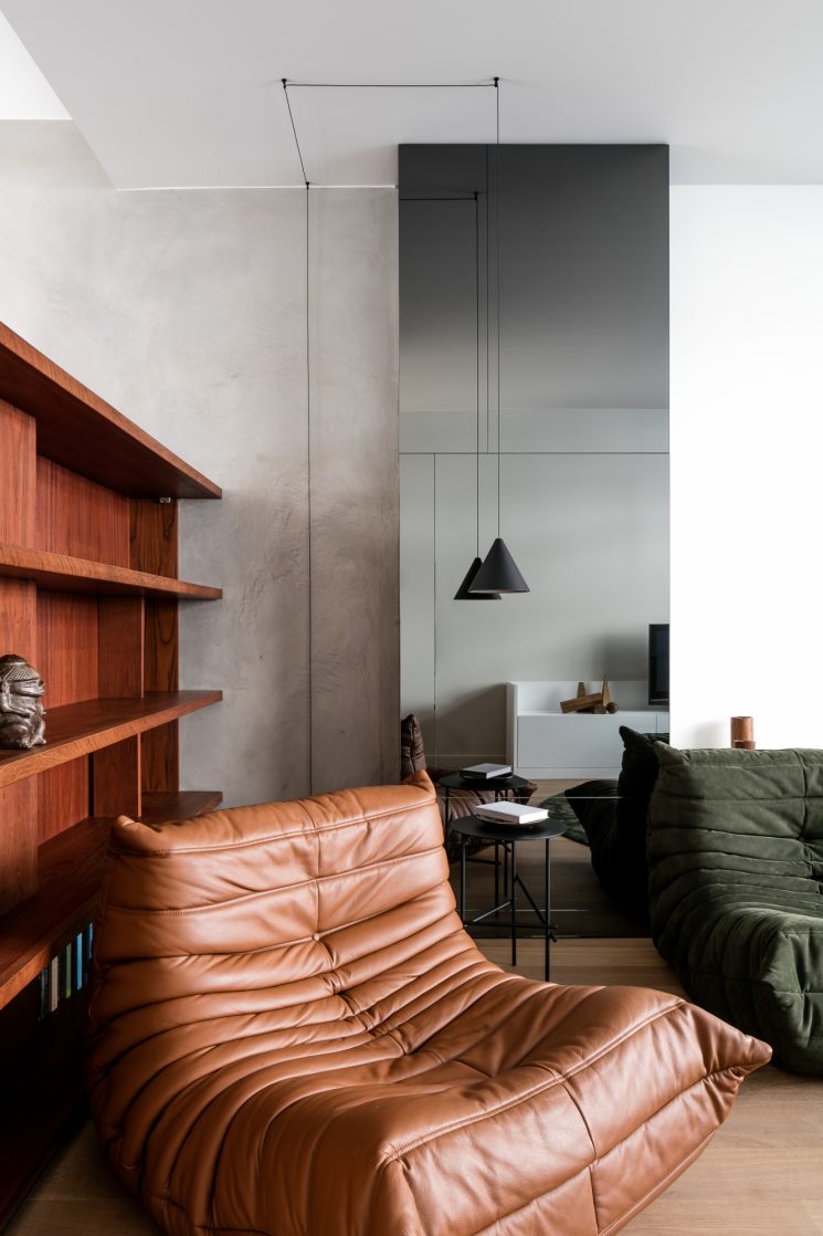 Cultissime canapé Togo Ligne Roset | Frederic Kielemoes - M Gent interieur