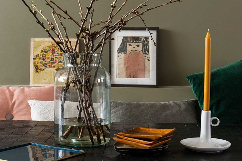 Associer les verts en déco : On ose le mixe olive, kaki, sapin Associer les verts en déco : On ose le mixe olive, kaki, sapin