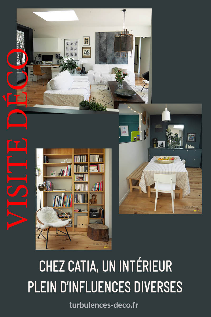 Chez Catia, un intérieur plein d'influences diverses à visiter sur Turbulences Déco Chez Catia, un intérieur plein d'influences diverses à visiter sur Turbulences Déco