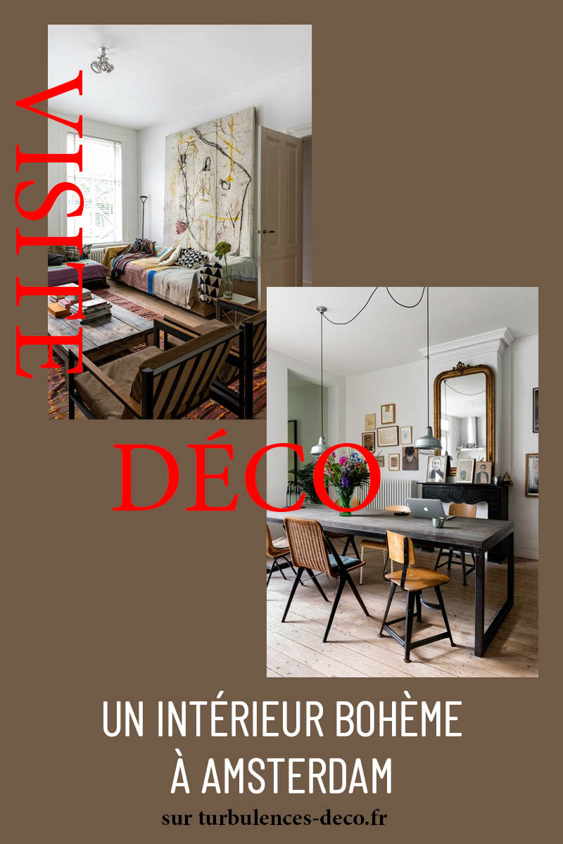 Un intérieur bohème à Amsterdam à découvrir sur Turbulences Déco Un intérieur bohème à Amsterdam à découvrir sur Turbulences Déco