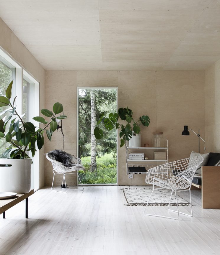 Habiller les murs de bois : 12 inspirations déco tendance