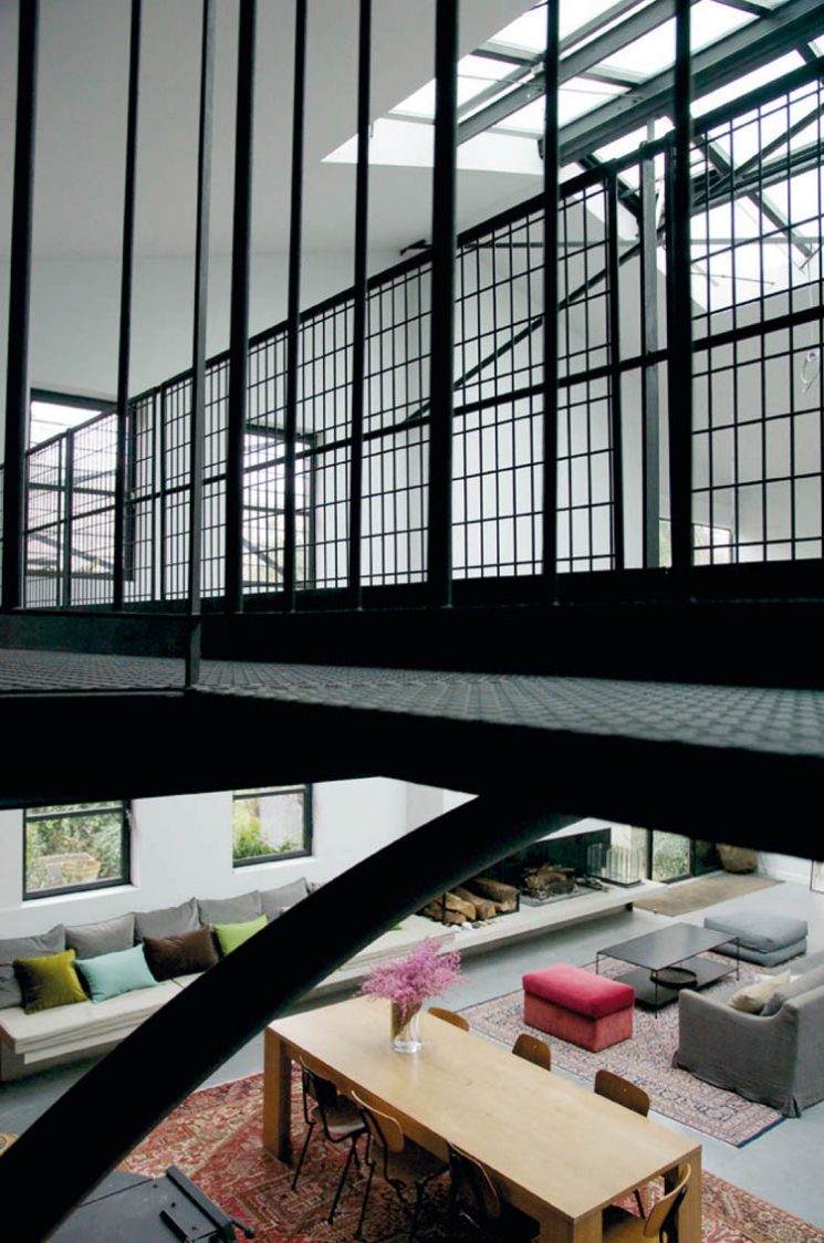 Encore un loft immense... Maison M par l'architecte Cécile Halley des Fontaines