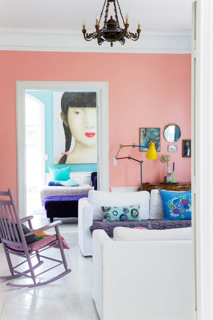 Opter pour un mur de couleur en déco | Un mur rose pétant Opter pour un mur de couleur en déco | Un mur rose pétant