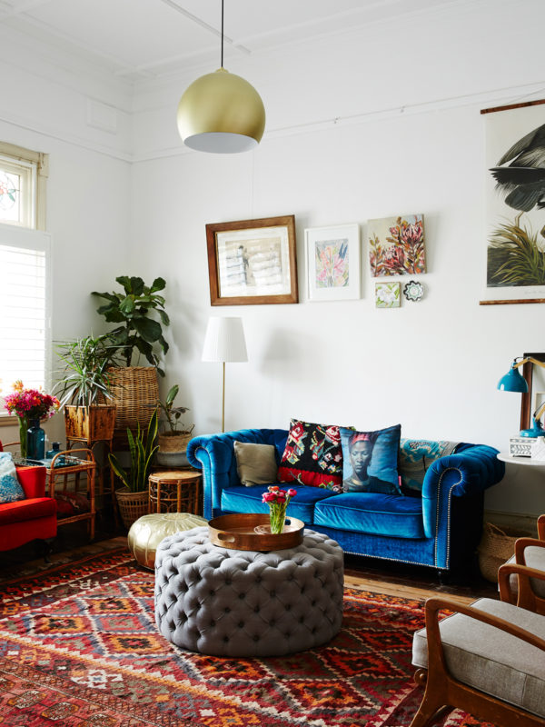 Inspiration déco : tapis ethniques | La maison de Peter et Paula Mills & family à Melbourne