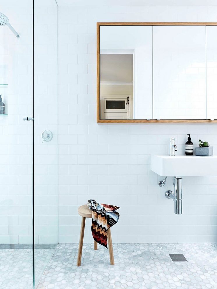 Pour une salle de bain scandinave monochrome | downienorth architecte