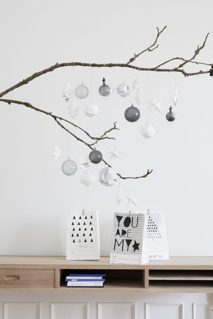 Réussir un décor de Noël scandinave - Catalogue Hübsch interior