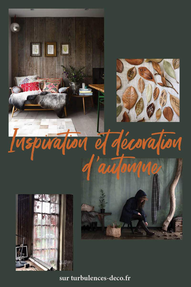 Retrouvez des inspirations et des décors d'automne sur Turbulences Déco