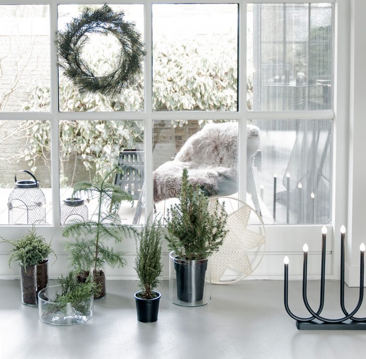 Décoration de Noël minimaliste par April and May pour Ikea