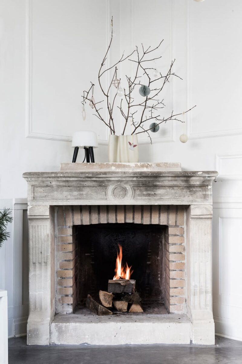 Décoration de Noël minimaliste pour la famille Bjerre Poulsens jul Décoration de Noël minimaliste pour la famille Bjerre Poulsens jul