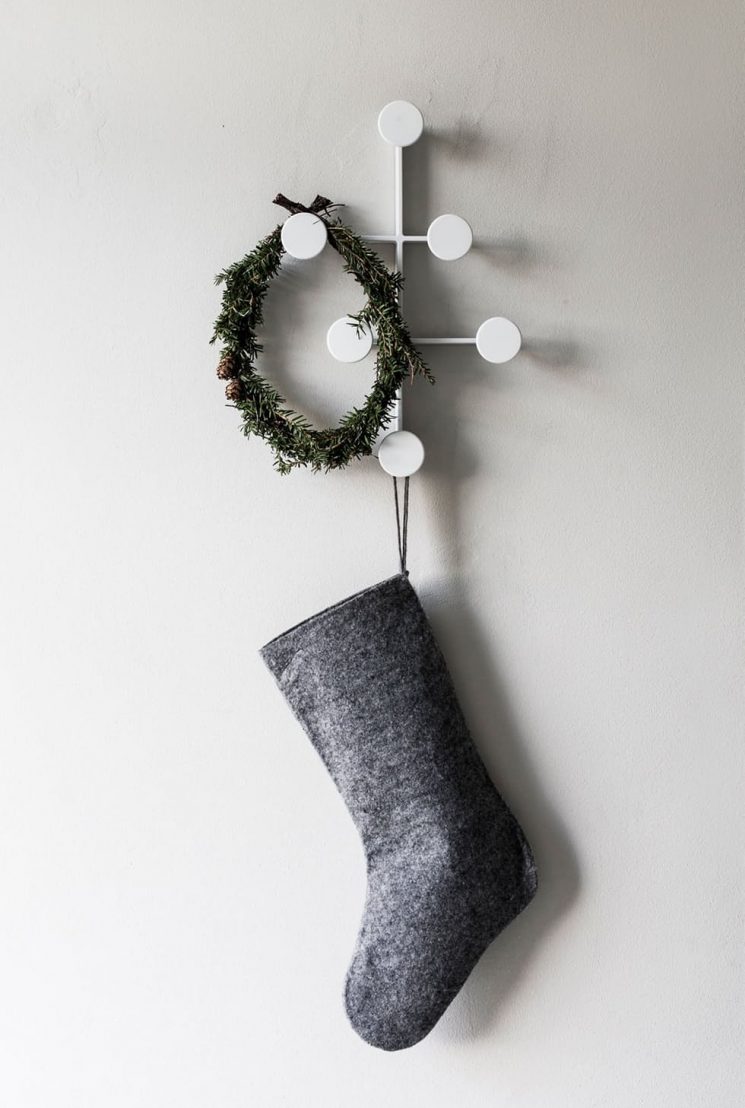 Décoration de Noël minimaliste pour la famille Bjerre Poulsens jul