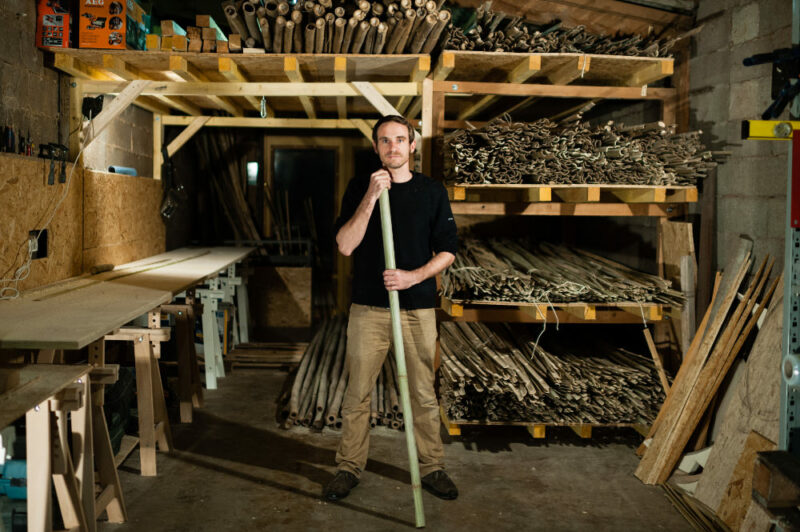 Déambulons, des structures cocon en bambou | L'atelier de Jean-Baptiste Déambulons, des structures cocon en bambou | L'atelier de Jean-Baptiste