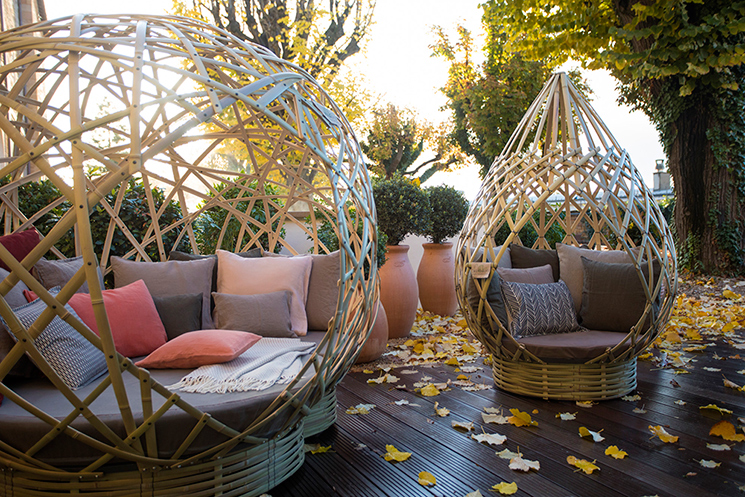 Déambulons, des structures cocon en bambou Déambulons, des structures cocon en bambou