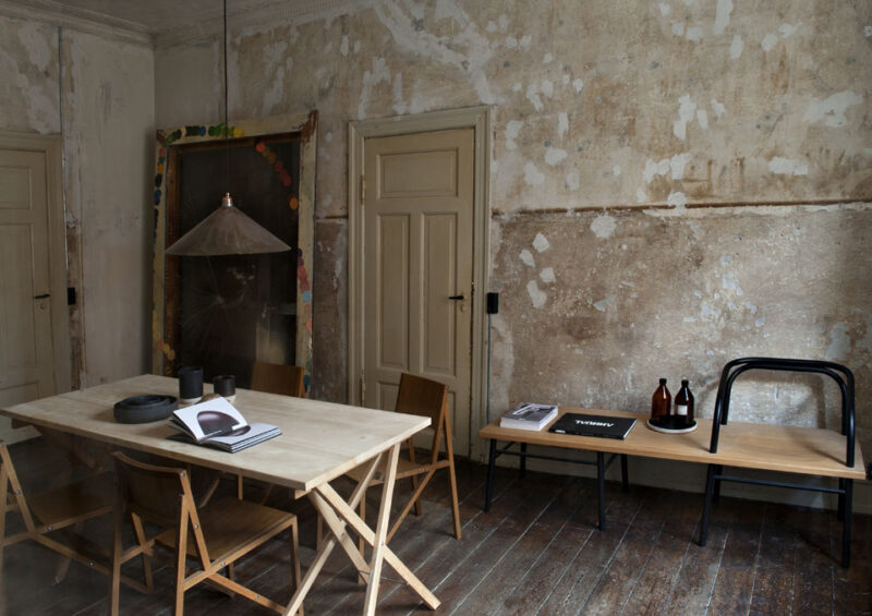 L'intérieur de Niels Strøyer Christophersen, co-fondateur de Frama à Copenhague