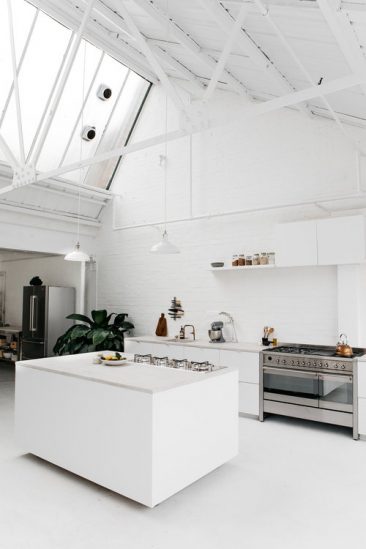 Studio 8A par Rye London | Une cuisine ultra blanche