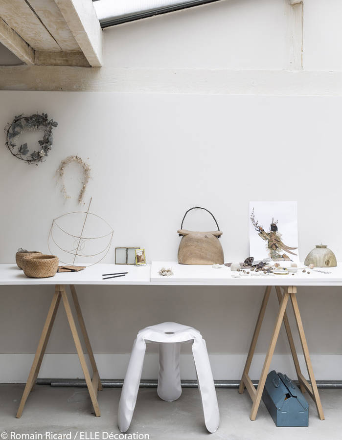 Le loft de l'architecte d'intérieur Marika Chaumet à Montreuil