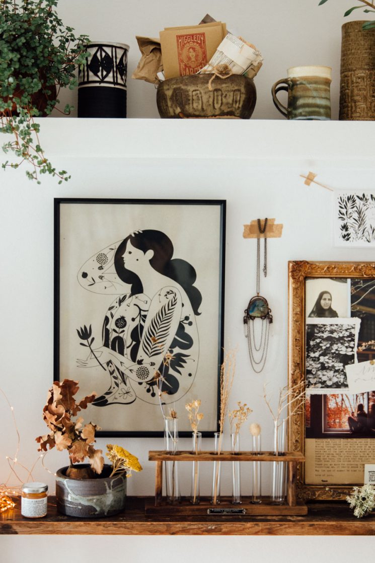 Décorez avec des bouquets de fleurs séchés | Scènes d'hiver par lobsterandswan.com Décorez avec des bouquets de fleurs séchés | Scènes d'hiver par lobsterandswan.com