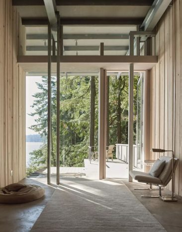 Une cabane au fond des bois près d'un lac... | Olson Kundig architects - Olson cabin
