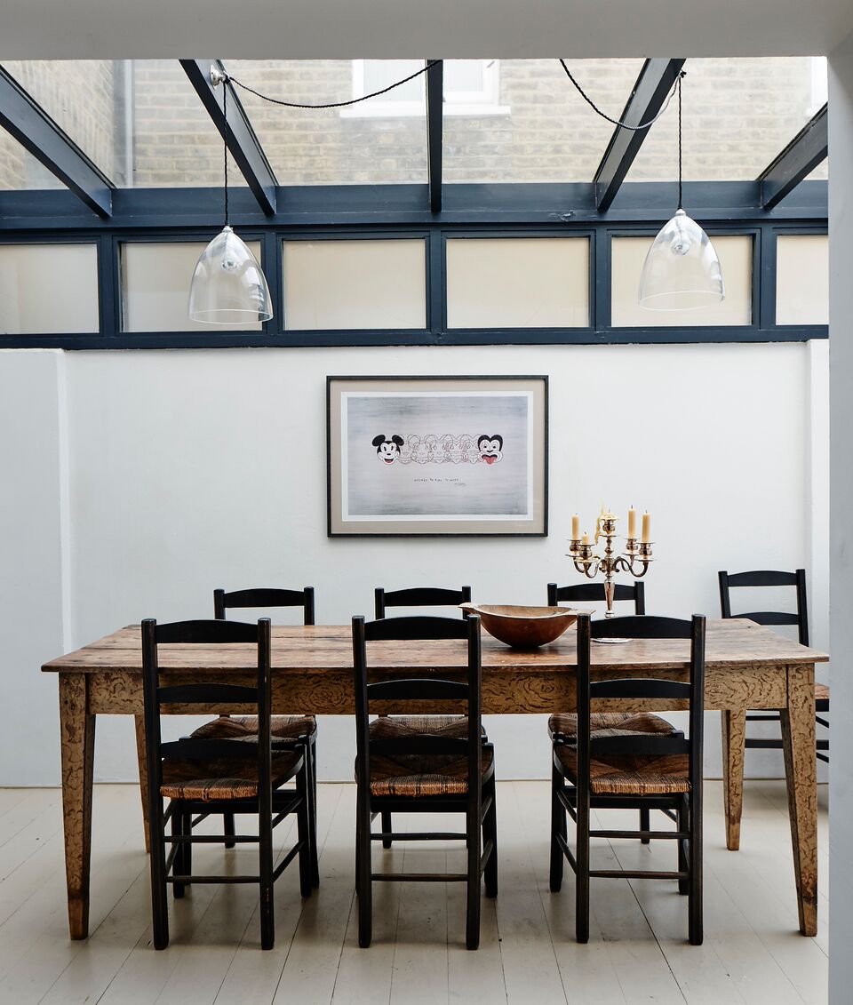 On accessoirise avec du bleu marine || Verrière à montants bleus marine On accessoirise avec du bleu marine || Verrière à montants bleus marine