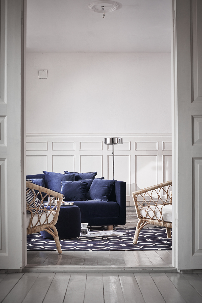 On ose l'association du bleu marine et du rose || Collection IKEA Stockholm 2017 On ose l'association du bleu marine et du rose || Collection IKEA Stockholm 2017