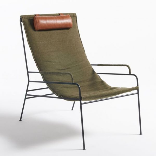 AMPM-La-Redoute_Fauteuil Celchar en lin lave