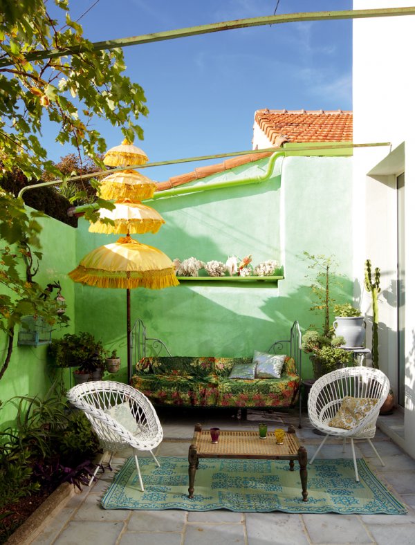 La terrasse de Rice Fabienne Collombel à Marseille