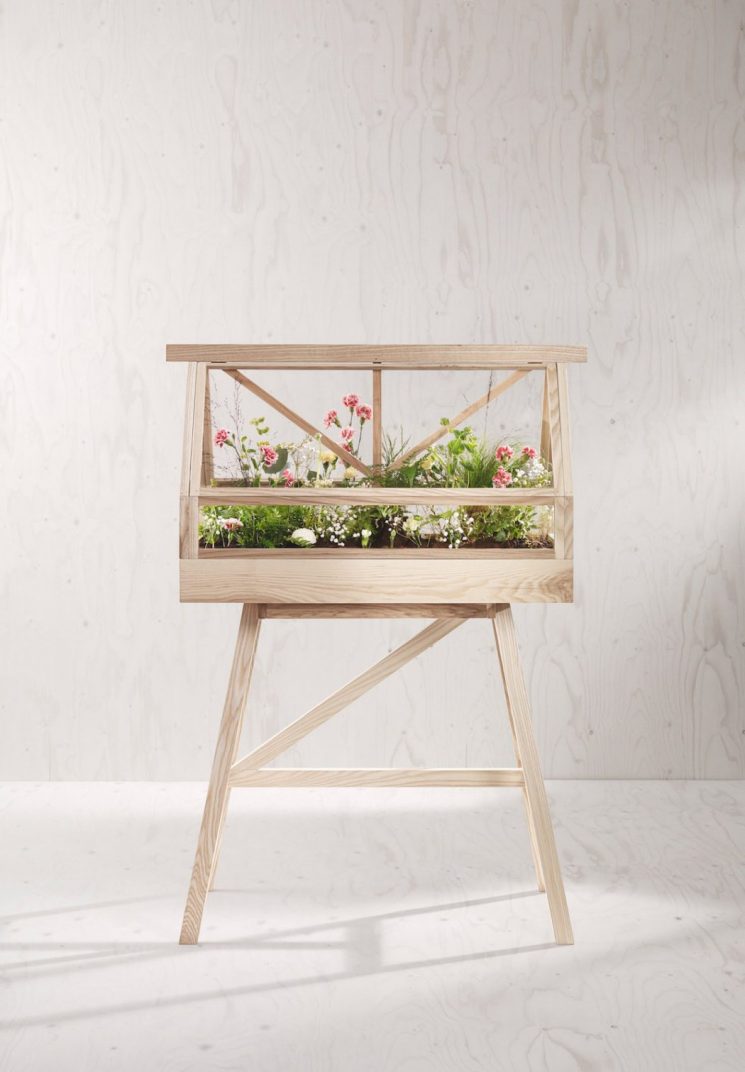 Serre miniature Greenhouse éditée par House Stockholm - Design Atelier 2+