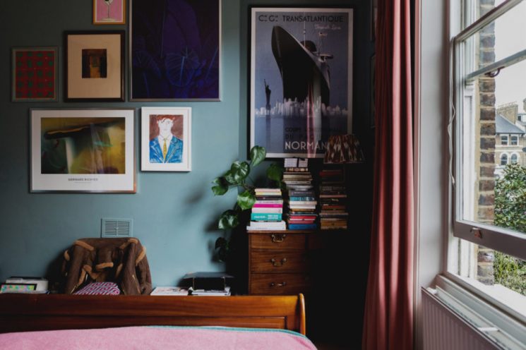 Le goût des couleurs. Le goût du vert. | L'appartement de Luke Edward Hall et Duncan Campbell à Londres