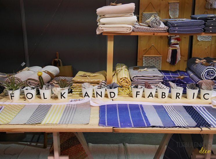 Salon du Printemps des Docks à Lyon | Stand de la marque Folk and Fabric